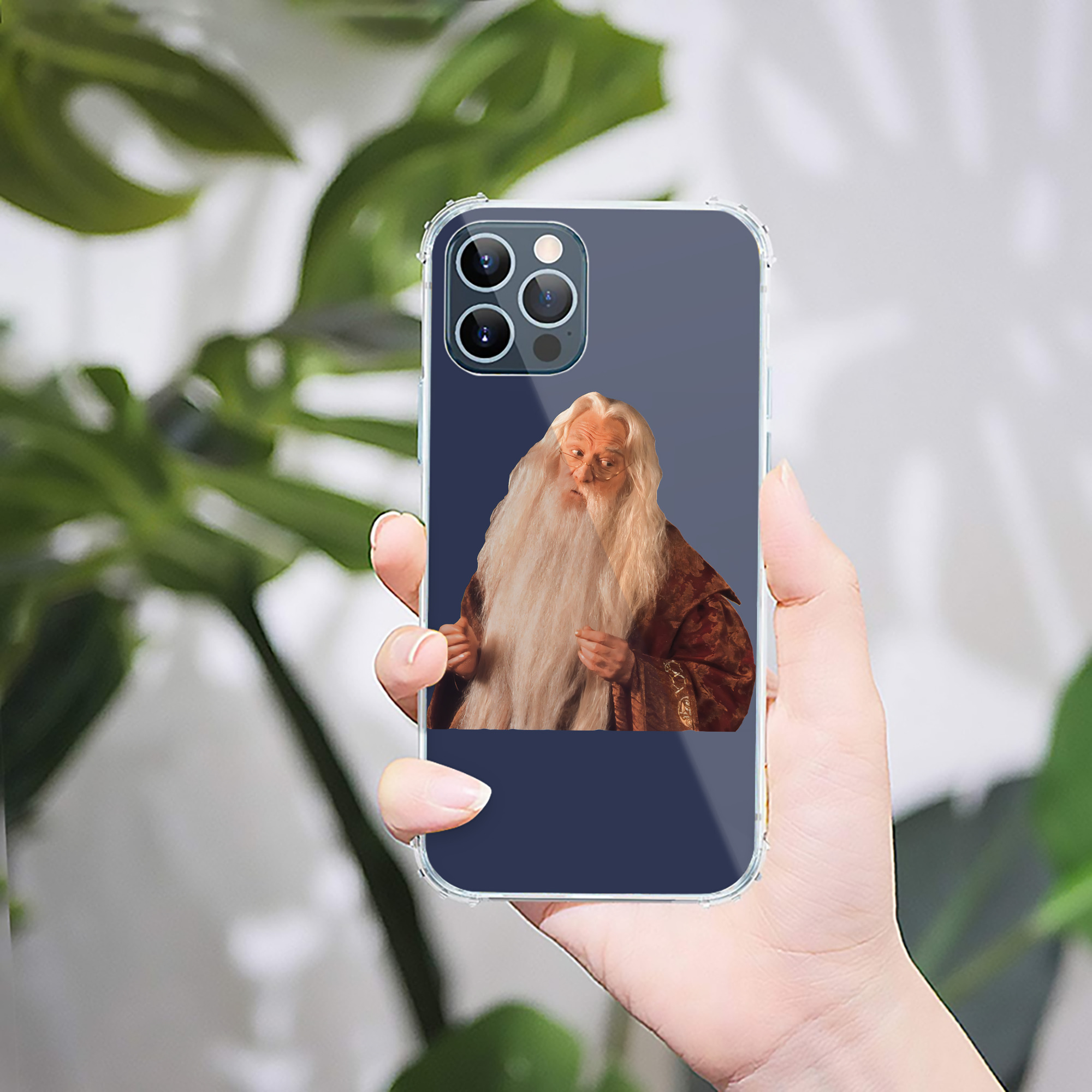 （画像用） Harry Potter ハリー・ポッターシリーズ 【iPhone 12シリーズ対応】透明スマホケース（クリアソフトケース）